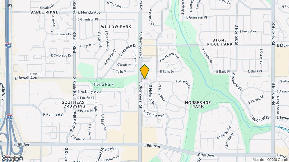 1915 S Hannibal St Map and Location Details