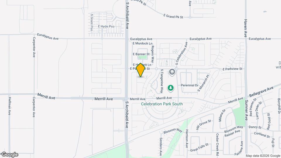 2772 E Raspberry Ln Map and Location Details