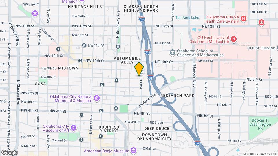 27 NE 8th St Map and Location Details