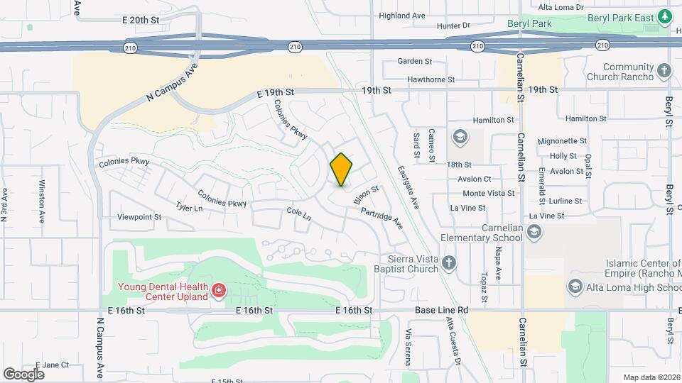 1530 Crestar Ct Map and Location Details