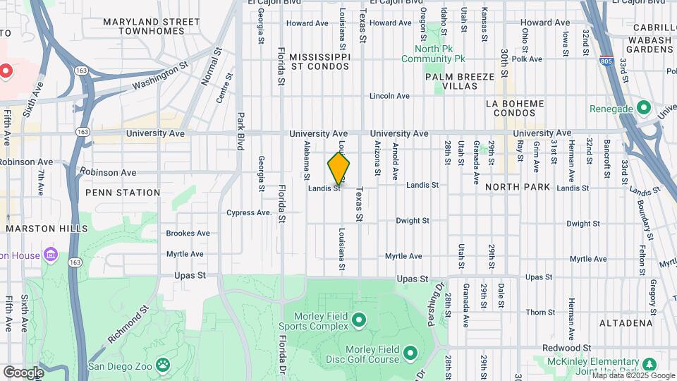 2225-2233 Landis St Mapa y Detalles de la Ubicación