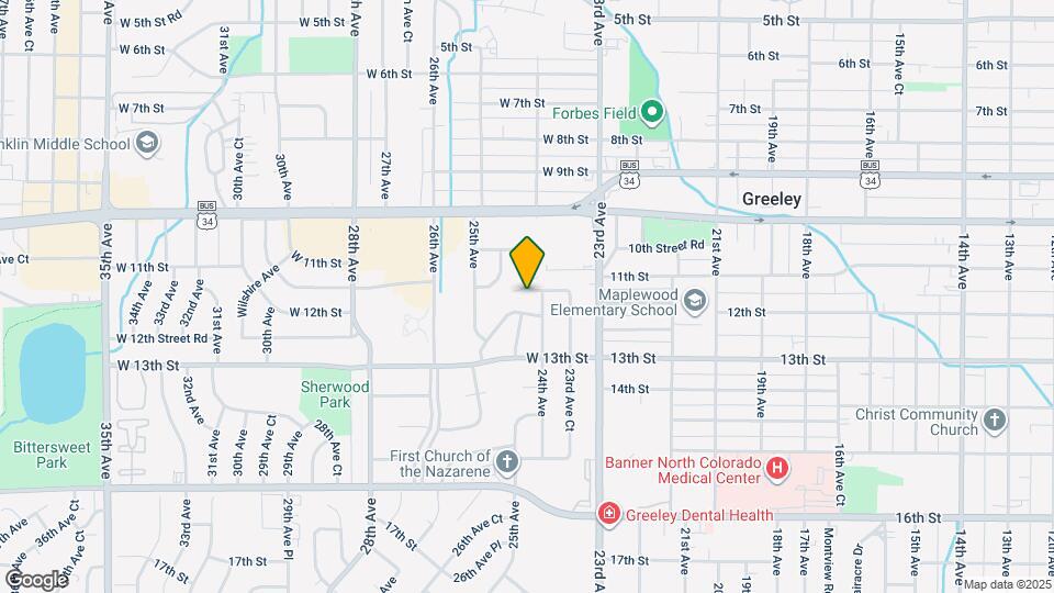 2408 W 11th St Map and Location Details