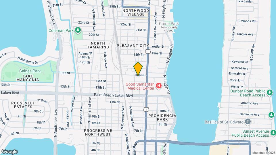 432 15th St Map and Location Details