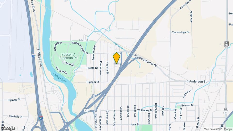 1430 Jefferson Ave, Unit 1 Map and Location Details