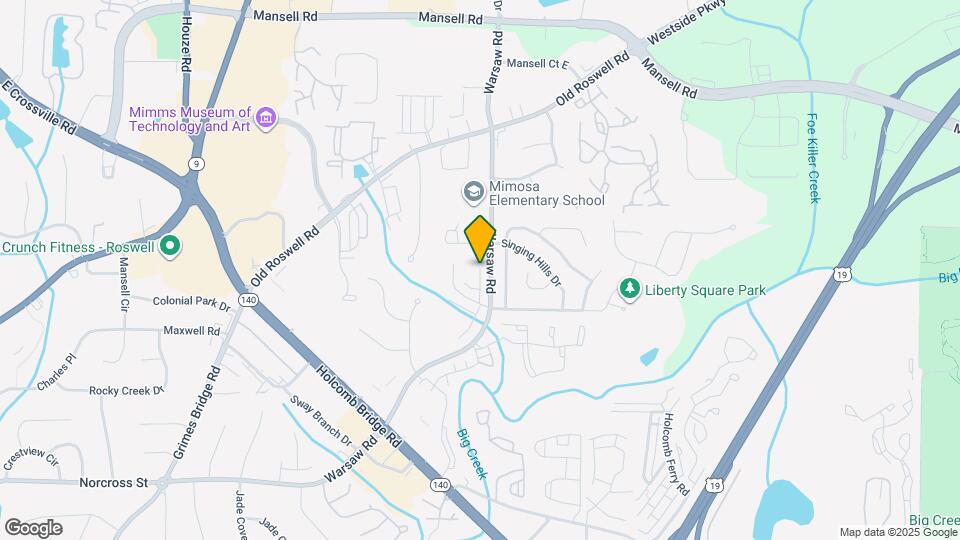 1312 Warsaw Rd Map and Location Details