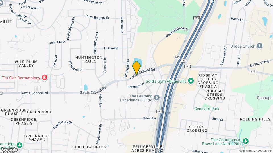 1108 Augusta Bend Dr Map and Location Details