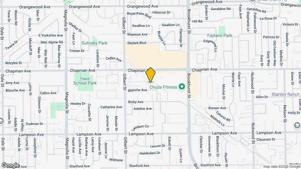 9692 Alwood Ave Map and Location Details