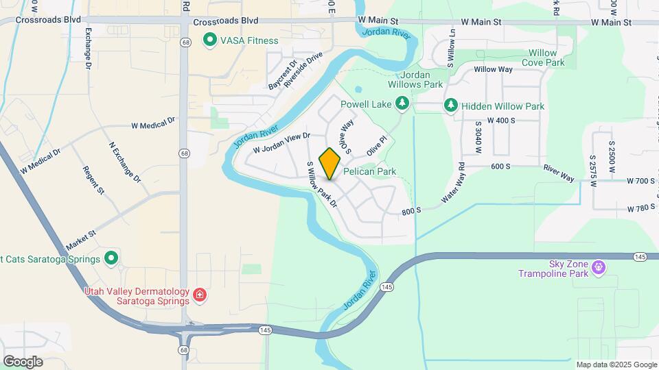 3653 W Oak Crest Dr Mapa y Detalles de la Ubicación