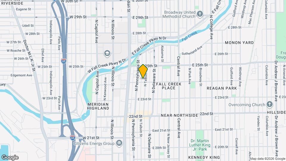 2406 N Talbott St Mapa y Detalles de la Ubicación