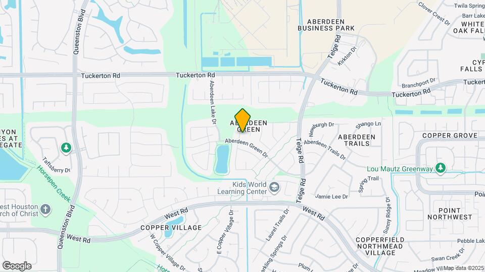 8906 Aberdeen Park Dr Map and Location Details