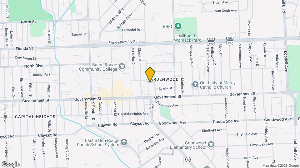 5733 Dominican Ln Map and Location Details