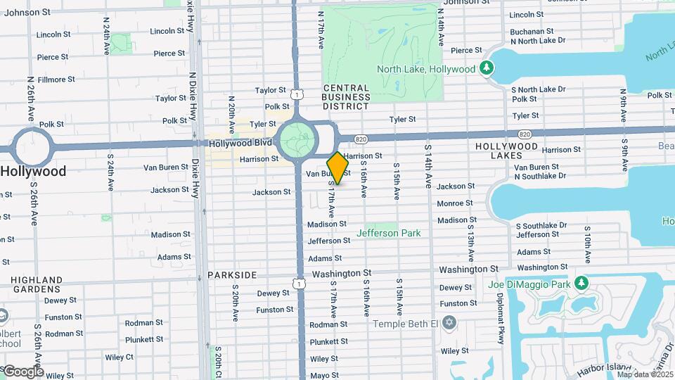 1684 Jackson St Map and Location Details