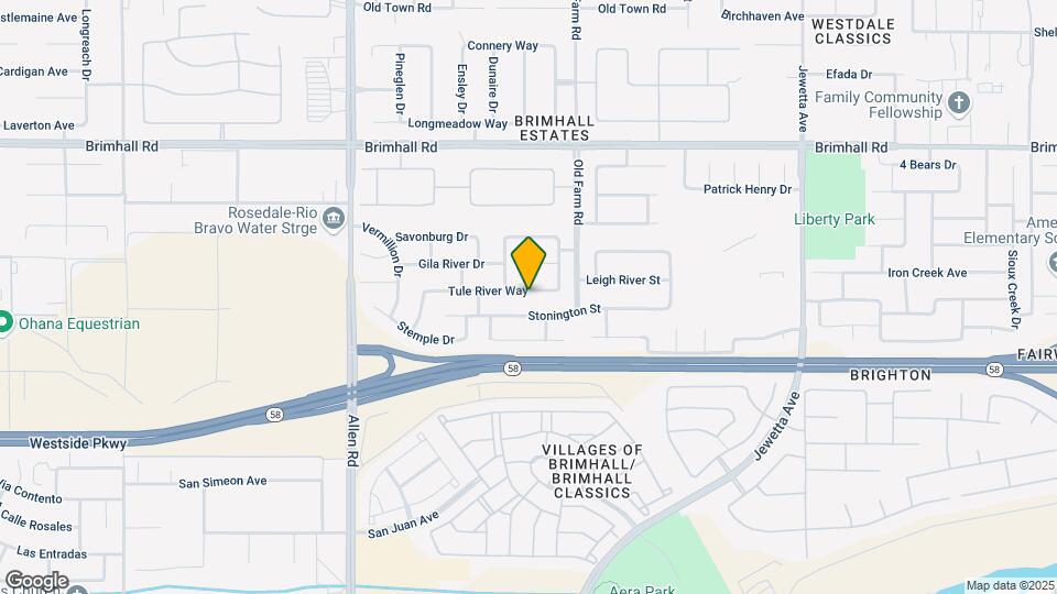 12217 Tule River Way Map and Location Details