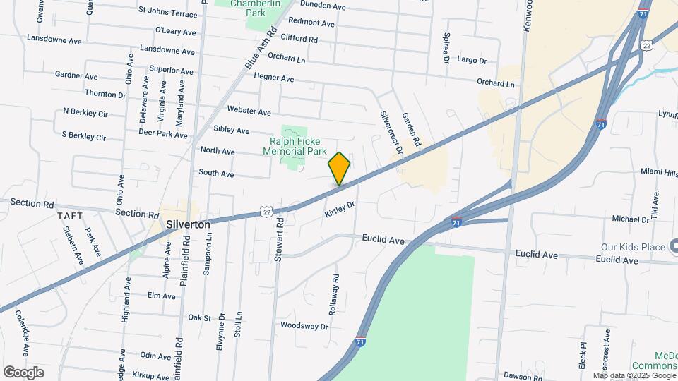 7552 Montgomery Rd Map and Location Details