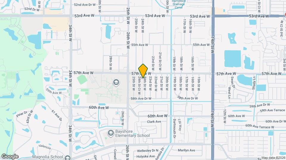 5720 24th St W, Unit Apt Map and Location Details