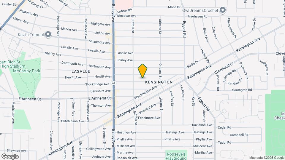 508 Stockbridge Ave Map and Location Details