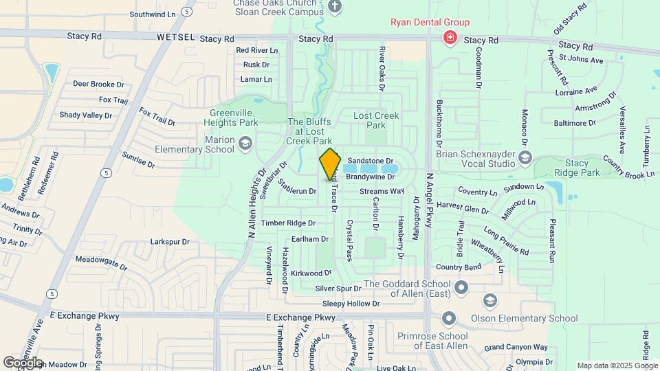1579 Bradford Trace Dr Map and Location Details