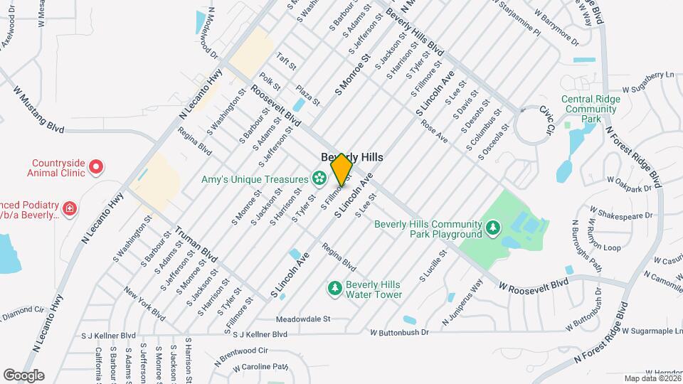 83 S Fillmore St Mapa y Detalles de la Ubicación
