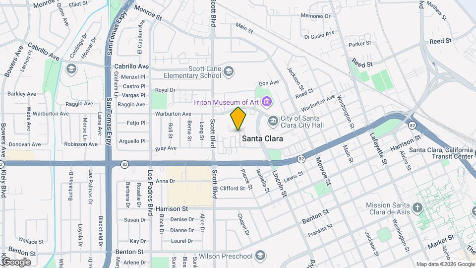1690 Civic Center Dr Map and Location Details