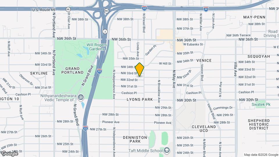 3113 NW 32nd St Map and Location Details