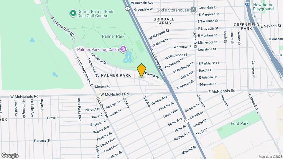 420 Whitmore Rd Map and Location Details