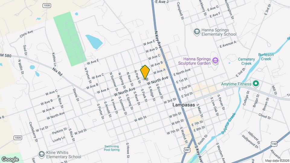 104 N Ridge St Map and Location Details