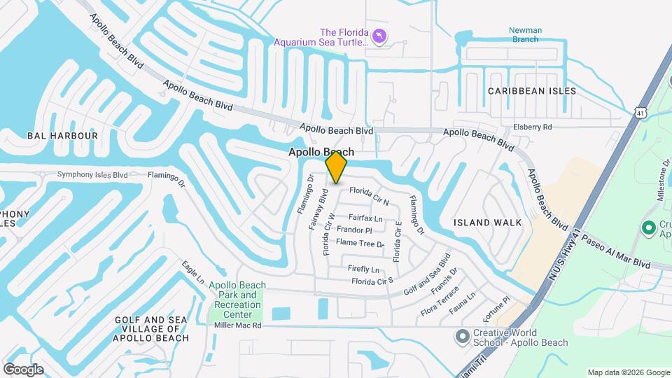 6336 Florida Cir W Map and Location Details