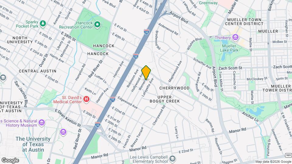 3701 Werner Ave Map and Location Details