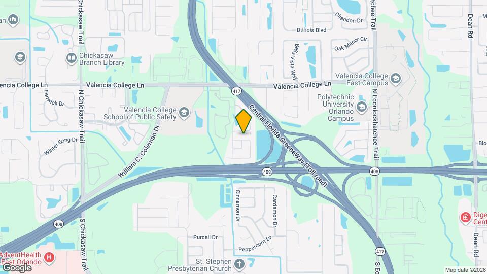 8762 Foley Dr Map and Location Details