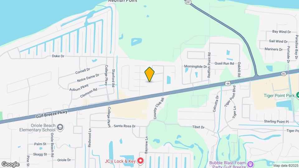 3400 Green Briar Ct Map and Location Details