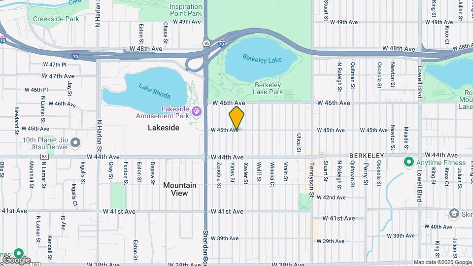 4492 Yates St Map and Location Details