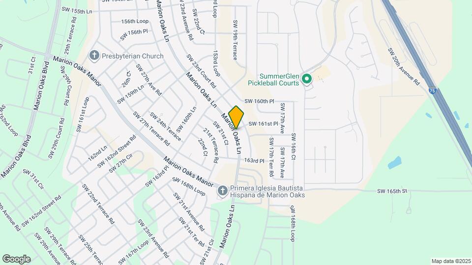 527 Marion Oaks Ln Map and Location Details