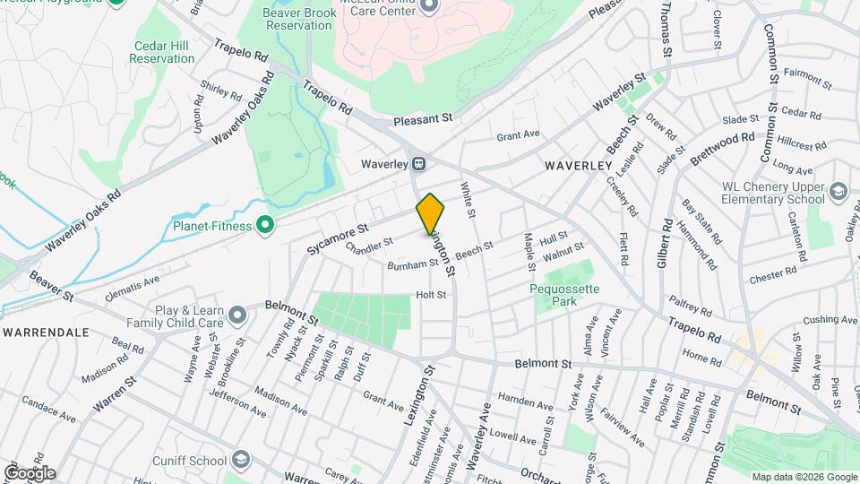 101 Lexington St Map and Location Details