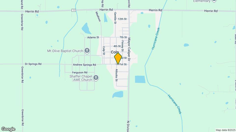 205 Andrew Springs Dr Map and Location Details