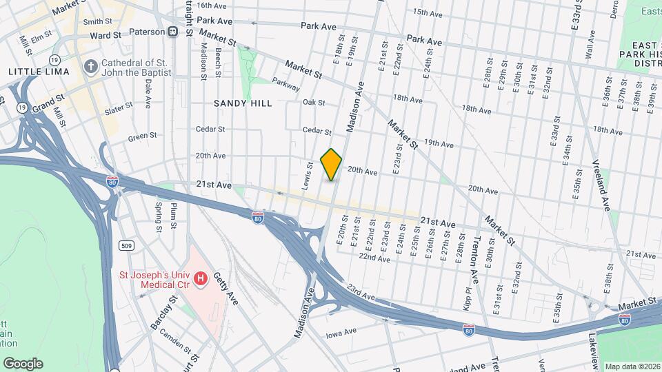 976 Madison Ave Map and Location Details