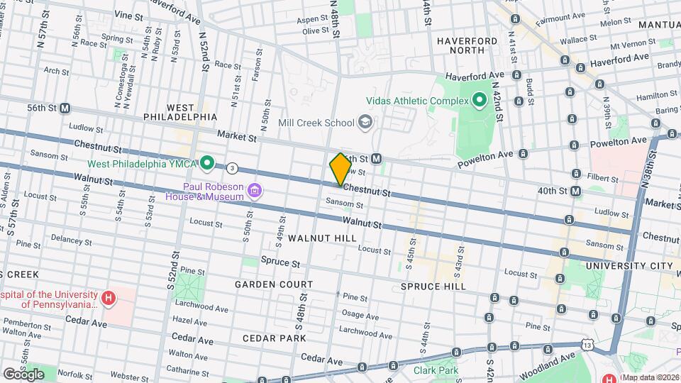 4716 Chestnut St Map and Location Details