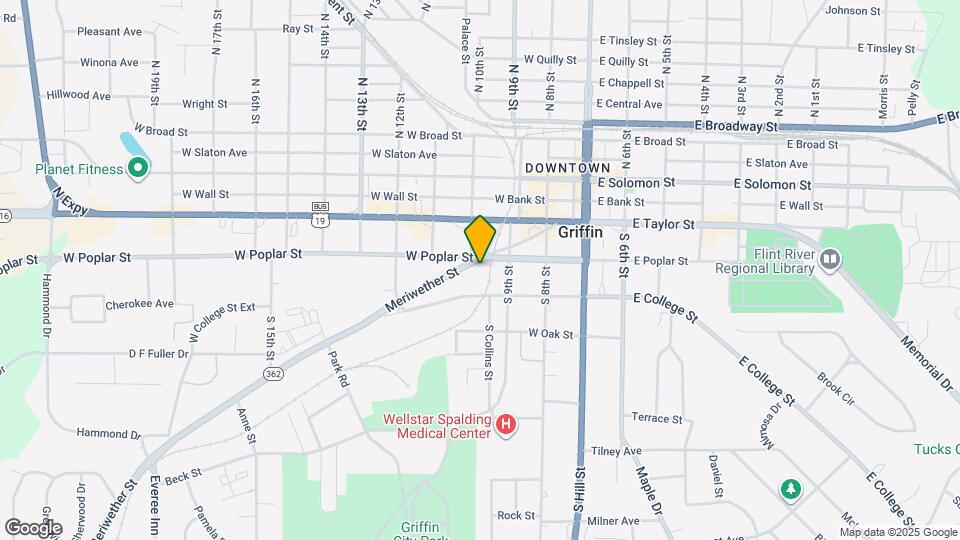 402 Meriwether St Map and Location Details