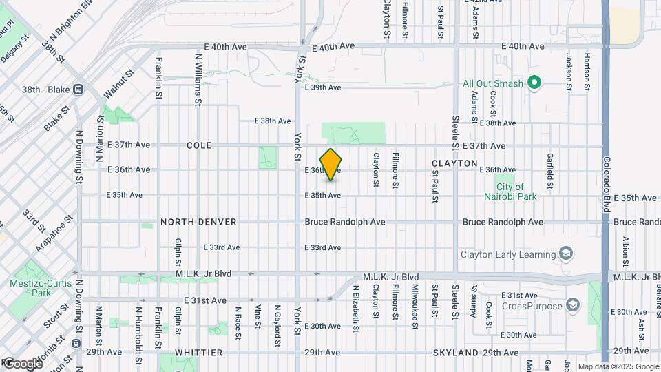 3517-3519 Columbine St Map and Location Details