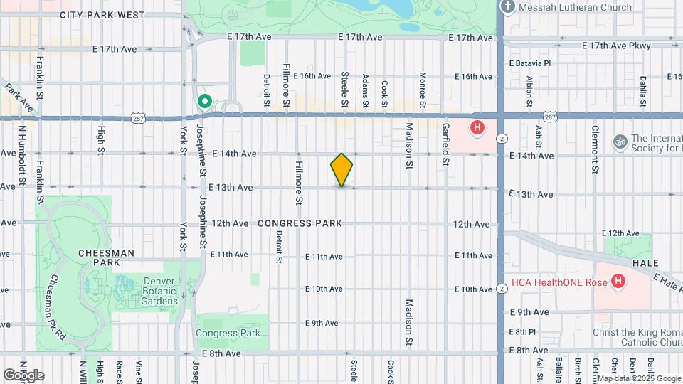 1282 Saint Paul St Map and Location Details