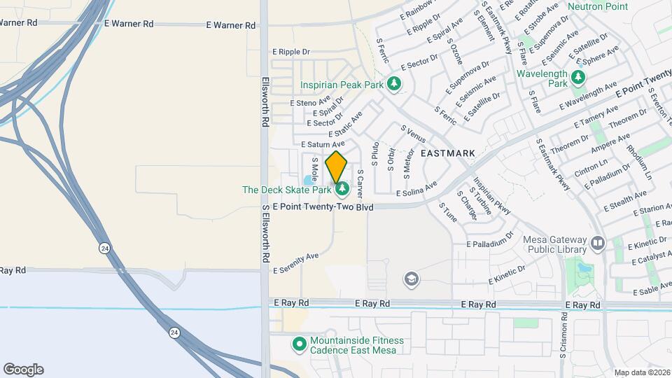 9403 E Solina Ave Map and Location Details