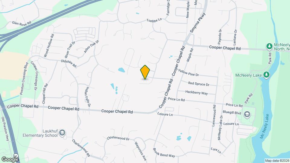 10618 Irvin Pines Dr Map and Location Details