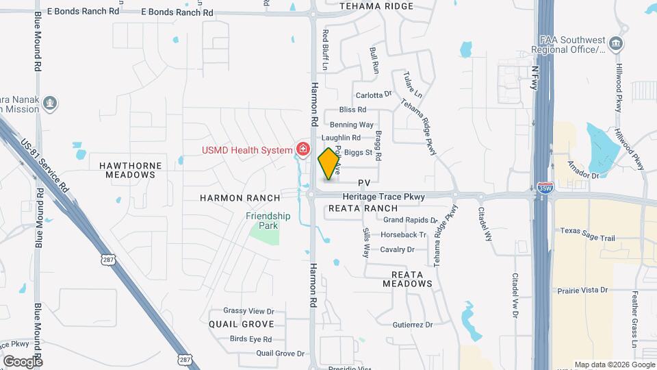 2012 Valley Forge Trail Mapa y Detalles de la Ubicación