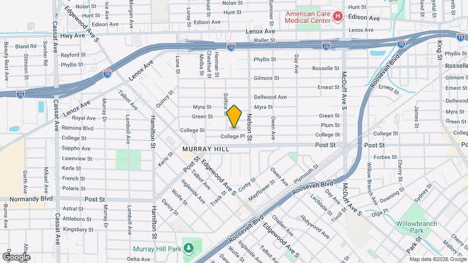3552 College St Map and Location Details