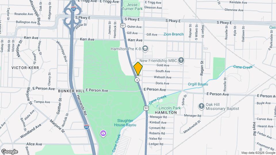 1622 Elvis Presley Blvd Map and Location Details