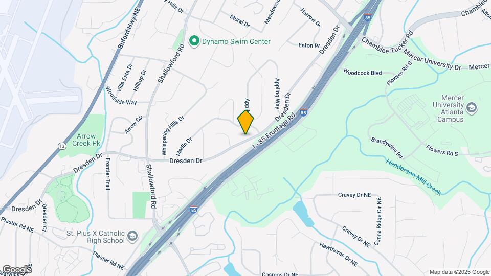 2710 Dresden Dr Map and Location Details