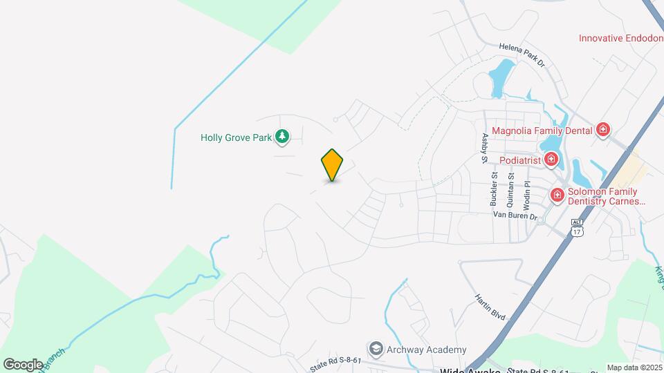 112 Ashworth Dr Mapa y Detalles de la Ubicación