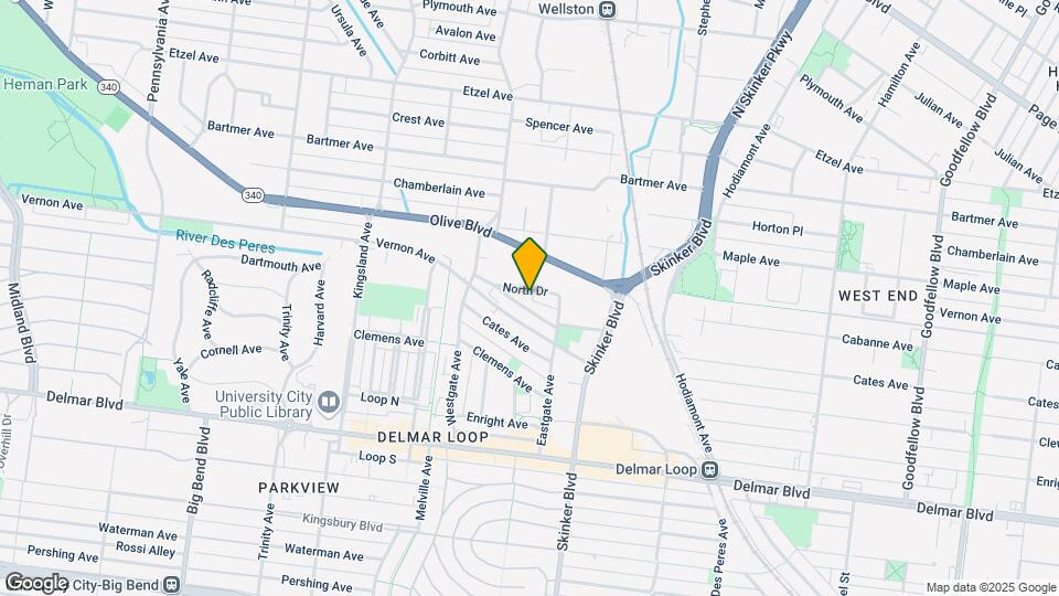 6262 North Dr Map and Location Details