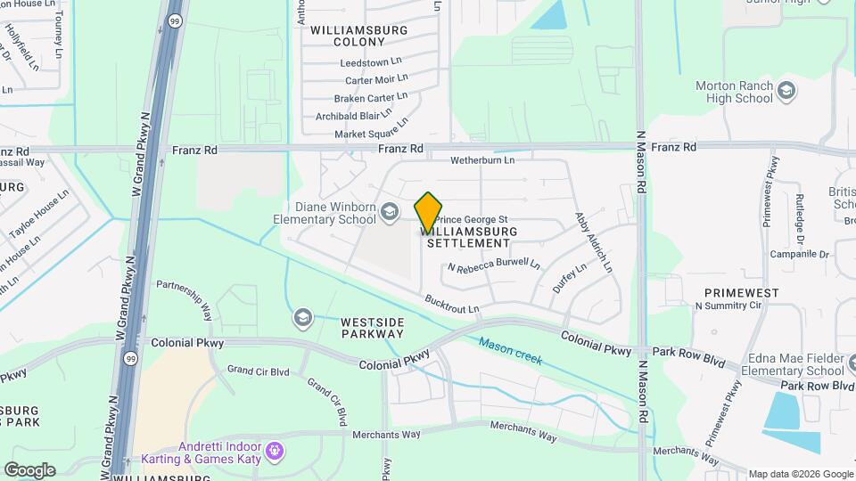 1706 Calveryman Ln Map and Location Details