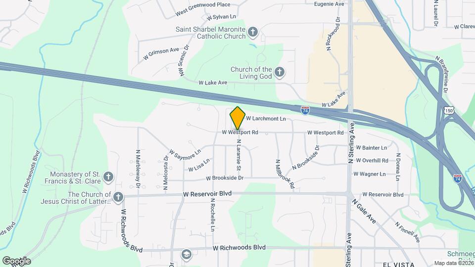 3106-3108 W Westport Rd Mapa y Detalles de la Ubicación
