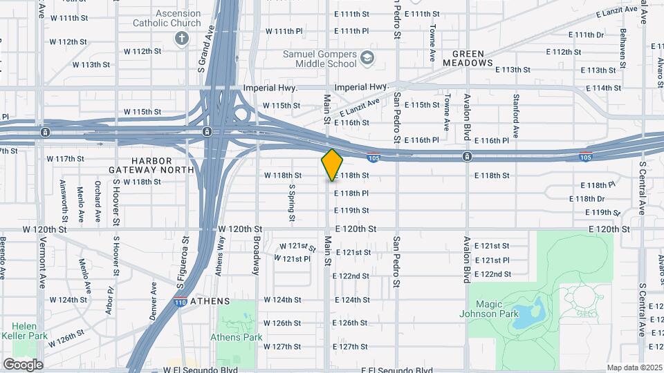11832 S Main St Map and Location Details